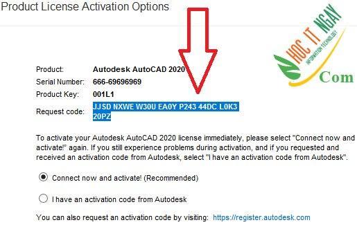 register for autocad activation code