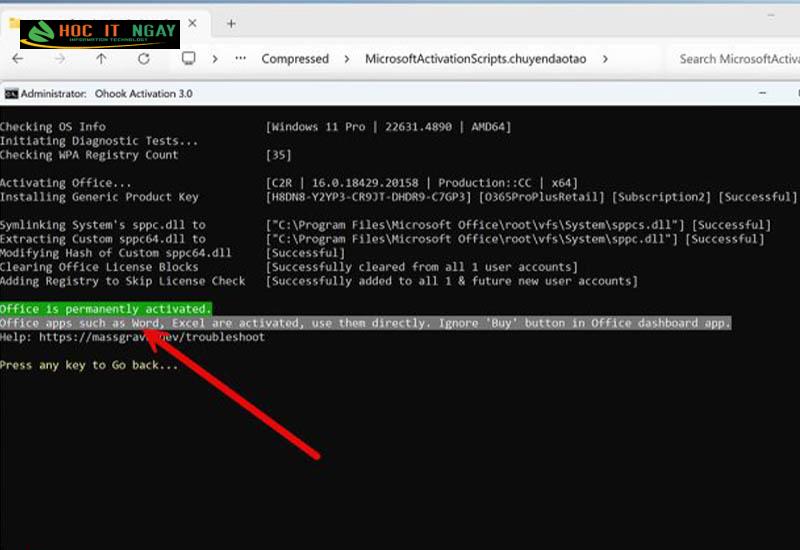 Tải MAS (Microsoft Activation Scripts) - Tool hỗ trợ Windows & Office 25 Microsoft Activation Scripts