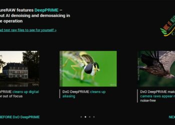 Download DxO PureRAW – Xử lý các file RAW