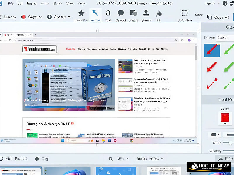 Download snagit 2024 full crack - Phần mềm chụp ảnh màn hình 36 snagit full crack 14