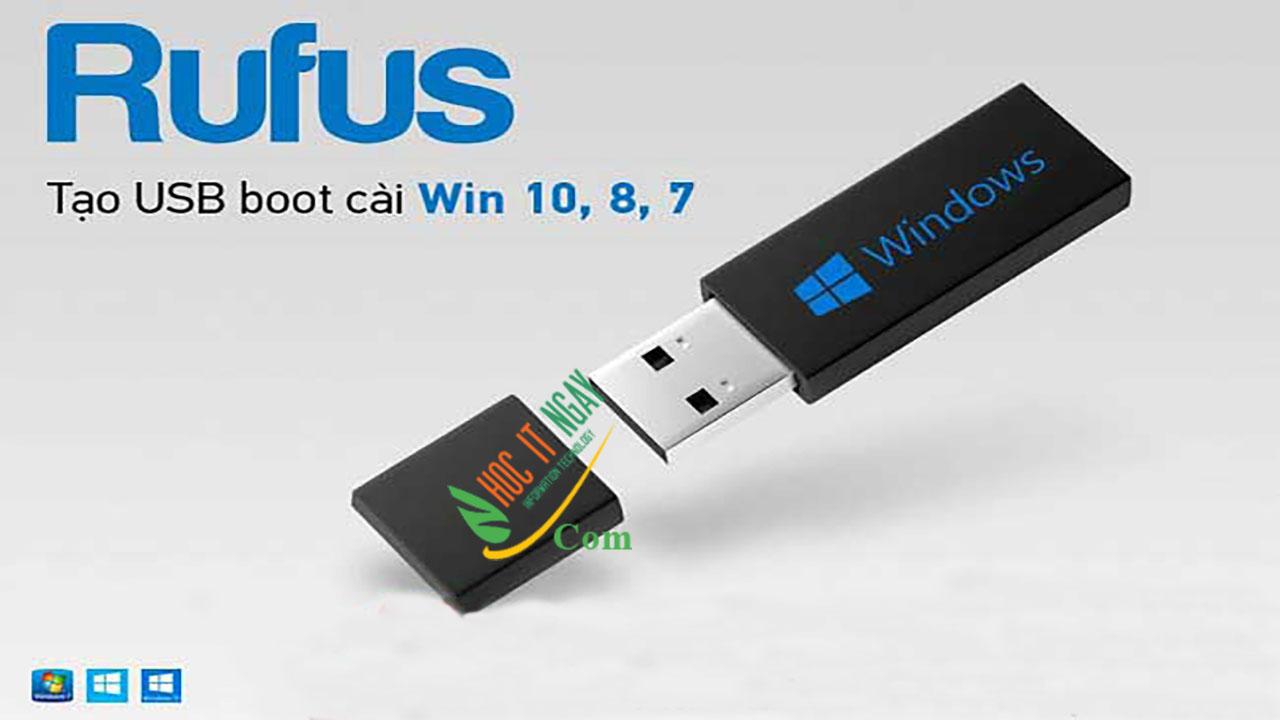 Tải Rufus 3.20 – Tạo USB Boot cài Win