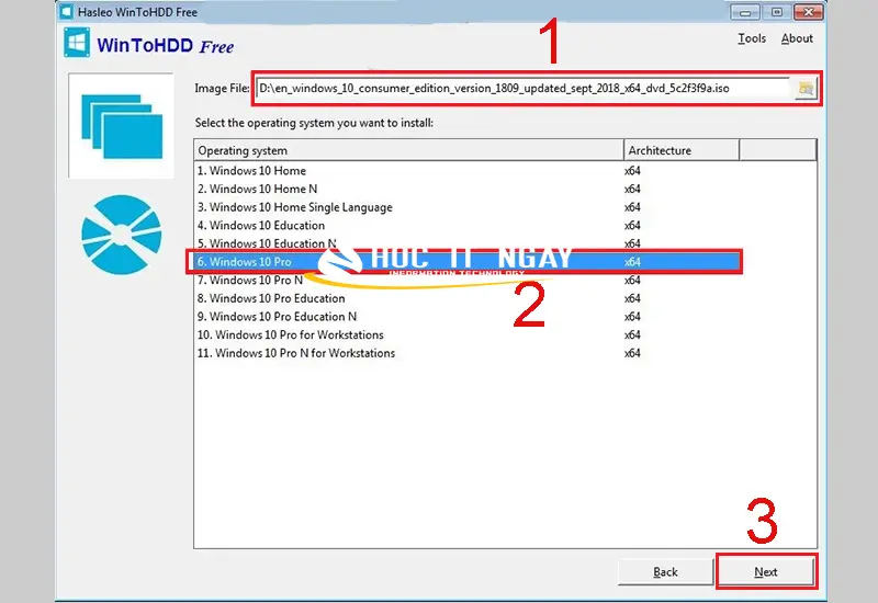 Lưu ý: Không nên đặt file ISO của Windows 10 ở ổ C