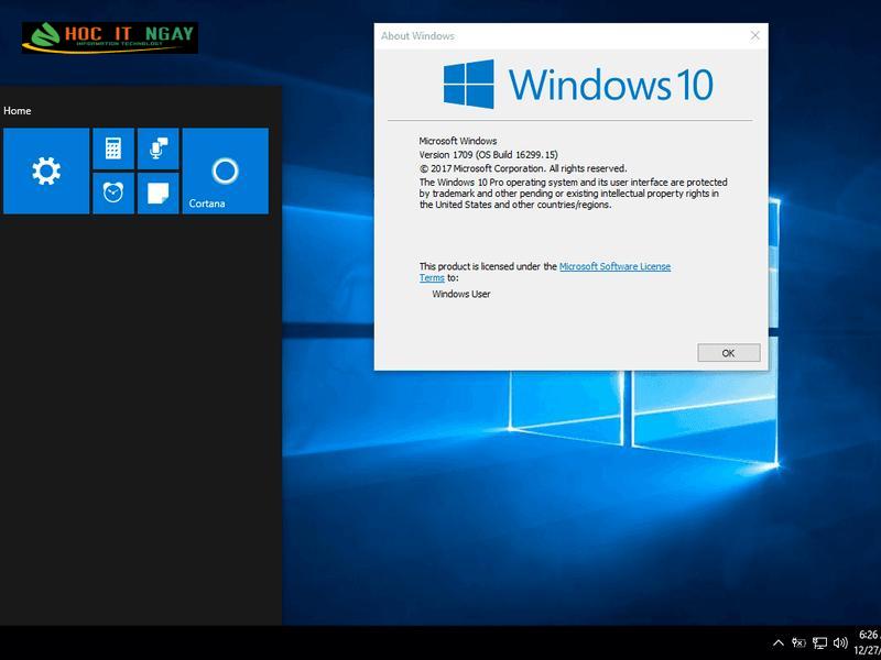 Hướng dẫn download và cách active win 10 pro 1709 miễn phí, nhanh chóng 4 cách active win 10 pro 1709