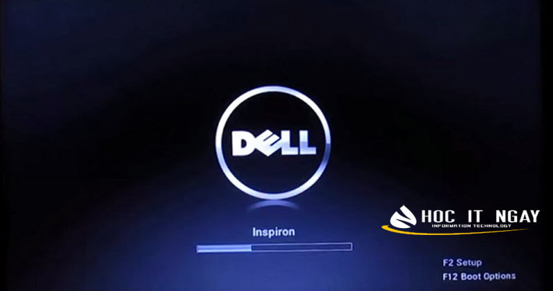 Giao diện khởi động máy Dell