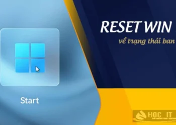 cách reset máy tính win 11