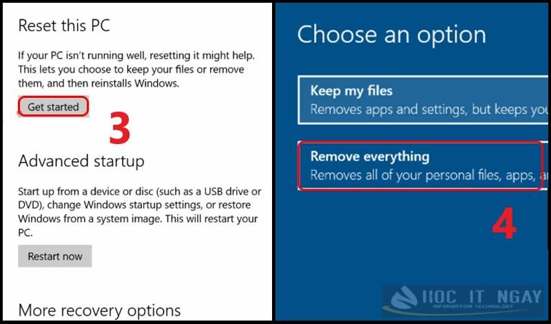 Cách reset máy tính win 10 về trạng thái ban đầu hiệu quả 28 Chọn Remove everything