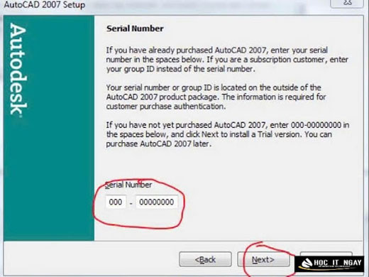 Download Autocad 2007 Full Crack miễn phí - Hướng dẫn cài đặt 30 autocad 2007