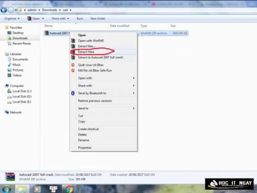 Download Autocad 2007 Full Crack miễn phí - Hướng dẫn cài đặt 24 autocad 2007