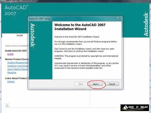 Download Autocad 2007 Full Crack miễn phí - Hướng dẫn cài đặt 28 autocad 2007