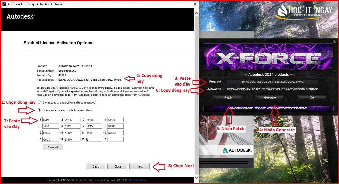 Hướng dẫn tải và cài đặt AutoCAD 2014 - Link Google Drive 17 autocad 2014 full crack