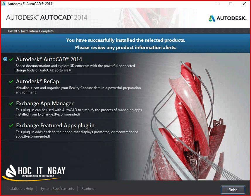 Hướng dẫn tải và cài đặt AutoCAD 2014 - Link Google Drive 14 autocad 2014 full crack