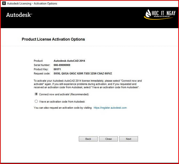 Hướng dẫn tải và cài đặt AutoCAD 2014 - Link Google Drive 16 autocad 2014 full crack