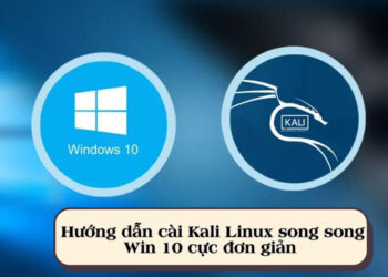 cài kali linux song song win 10