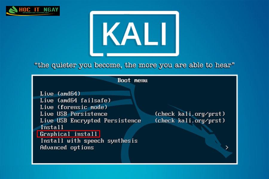 Hướng dẫn cài Kali Linux song song Win 10 cực đơn giản 12 cài kali linux song song win 10