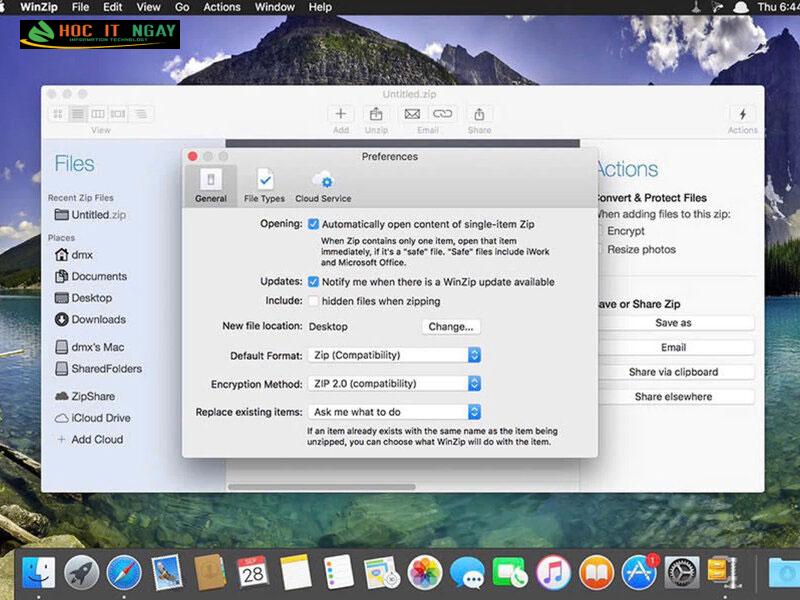 Hướng dẫn cách crack Winzip Mac miễn phí, đơn giản 5 crack winzip mac 2
