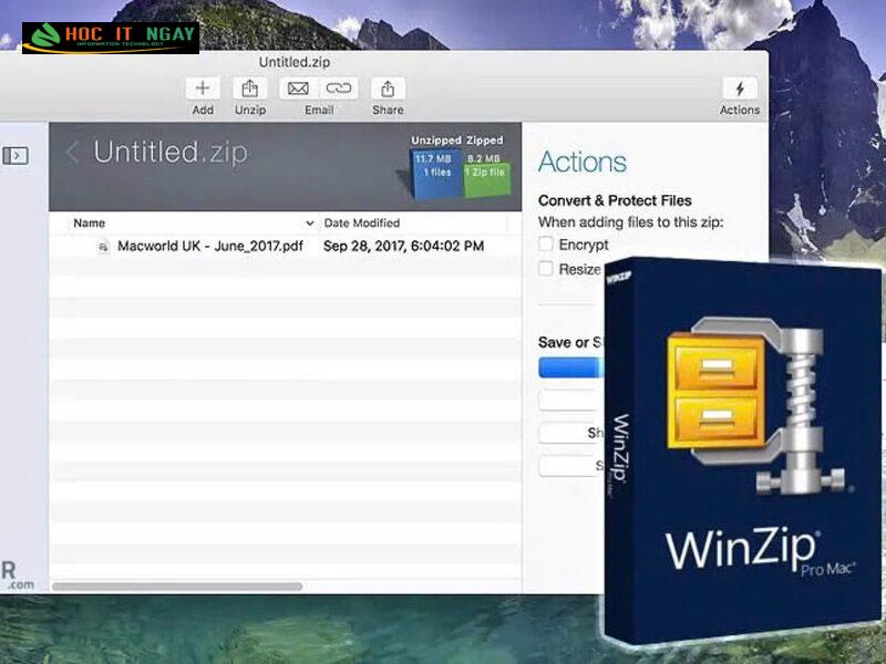 Hướng dẫn cách crack Winzip Mac miễn phí, đơn giản 4 crack winzip mac 3