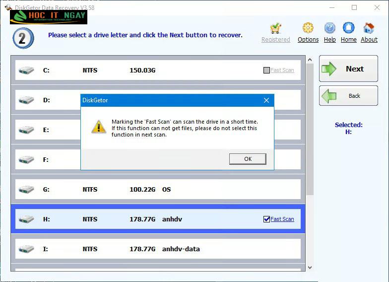 Cách khôi phục dữ liệu Ổ Cứng Bị Format nhanh chóng tại nhà 16 khôi phục dữ liệu ổ cứng bị format