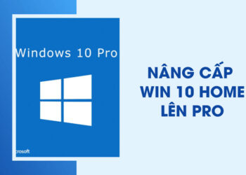 nâng cấp win 10 home lên pro