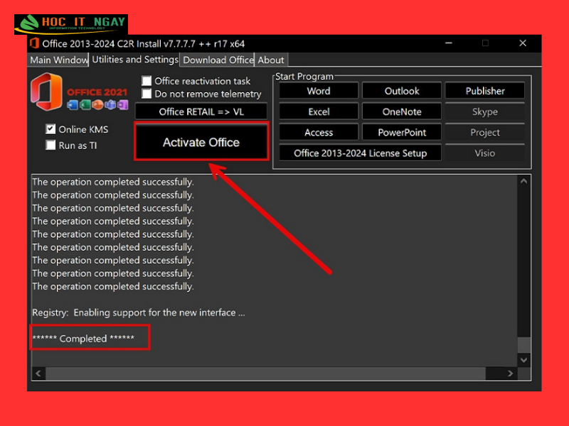 Download Office 2021 Full Crack Google drive Miễn Phí 28 Nhấn Activate Office để kích hoạt.