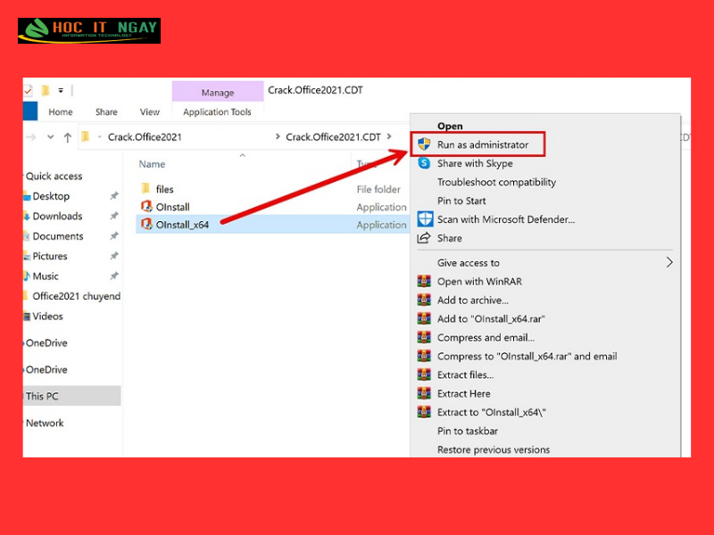 Download Office 2021 Full Crack Google drive Miễn Phí 25 Mở thư mục vừa giải nén và chạy file Install x64 bằng quyền Admin.