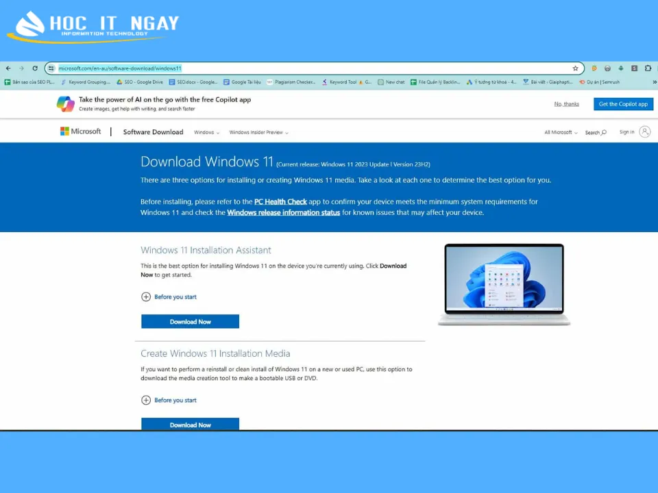 Download Windows 11 File ISO chính thức từ Microsoft cực nhanh 13 Lợi ích khi tải file Windows 11 ISO 32bit/64bit từ Microsoft