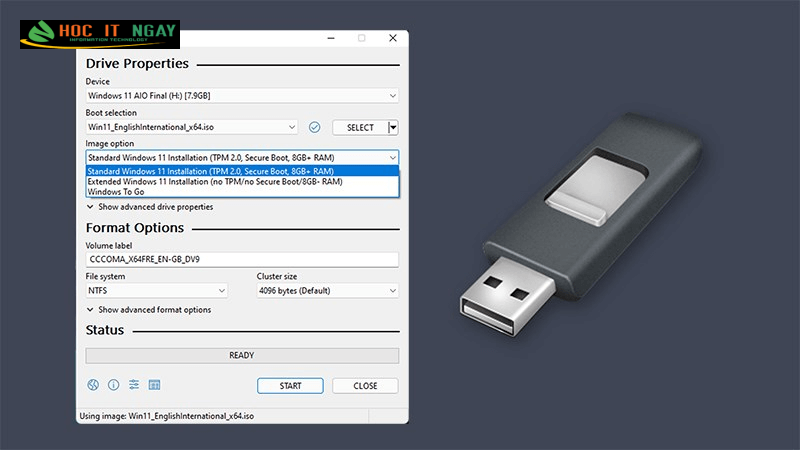 Tải Rufus mới nhất - Tạo USB Boot cài win chi tiết A-Z 7 tai rufus